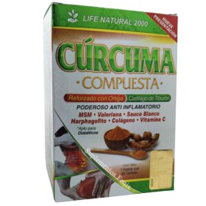 Curcuma compuesta 60 tabs life natural 2000