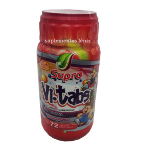 Supra Vitabs 72 tabletas masticables