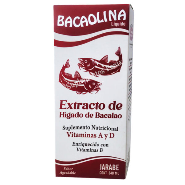 Jarabe Bacaolina 340ml Shamrock