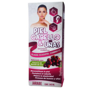 Jarabe Piel cabello y uñas 340ml Shamrock