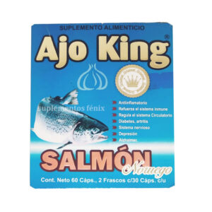 Ajo king Salmón 60 caps