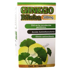 Ginkgo biloba 60 caps Aya-huassca