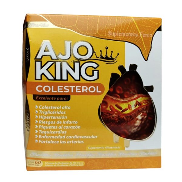 Ajo king Colesterol 2 frascos