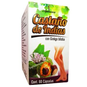 Castaño de indias 60 caps de Aya-huassca
