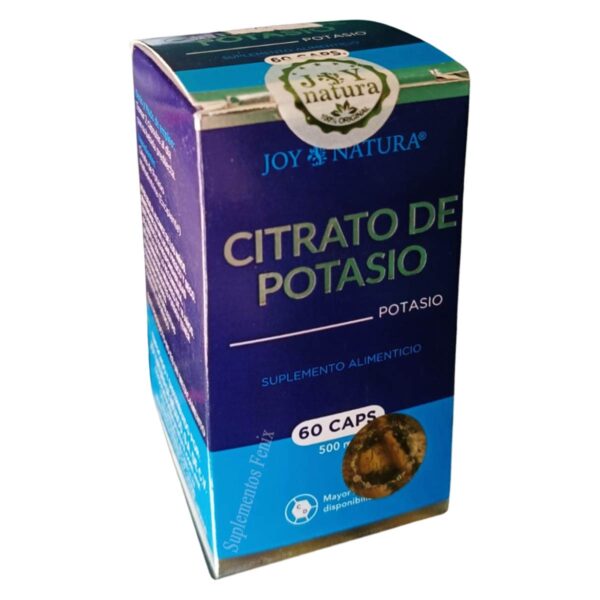 Citrato de potasio Joy Natura 60 caps