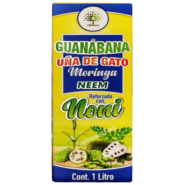 Tónico 4 en 1 guanábana Aya-huassca
