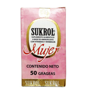 Sukrol mujer 50 grageas