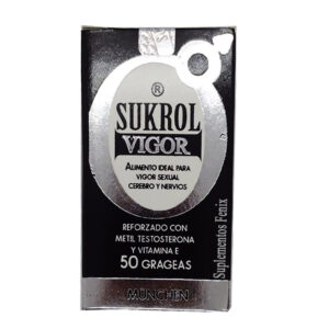 Sukrol vigor 50 grageas