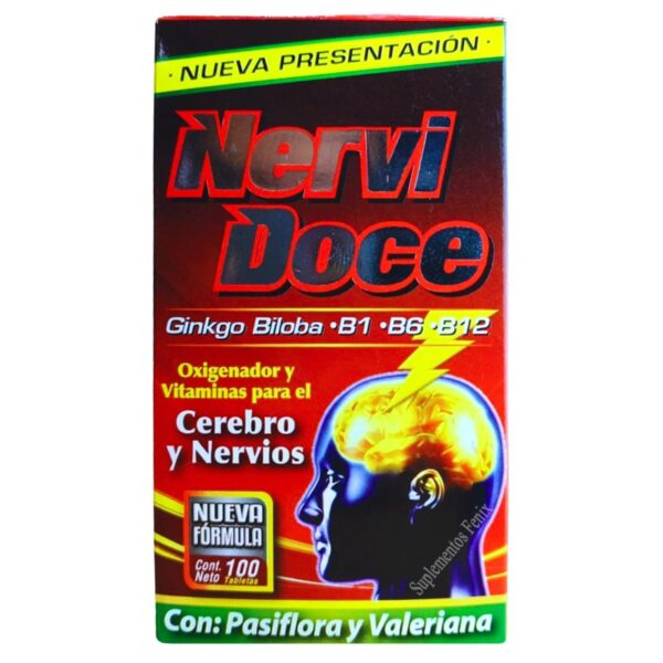 Nervidoce 100 tabs Vida Natural