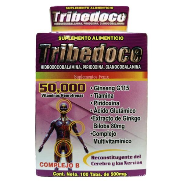 Tribedoce 100 tabs  La fuerza de la salud