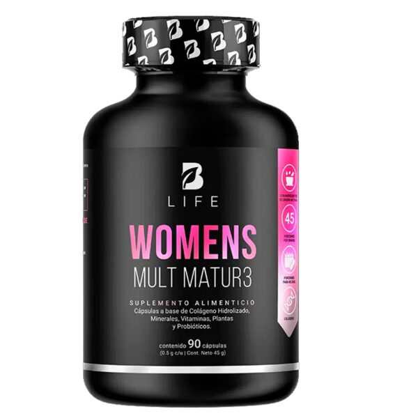 Multivitaminico para mujeres adultas 90 caps Blife