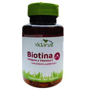 Biotina 180 tabletas Vidanat