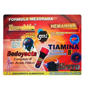 5 en 1  Vitaminas 10 botellas LV