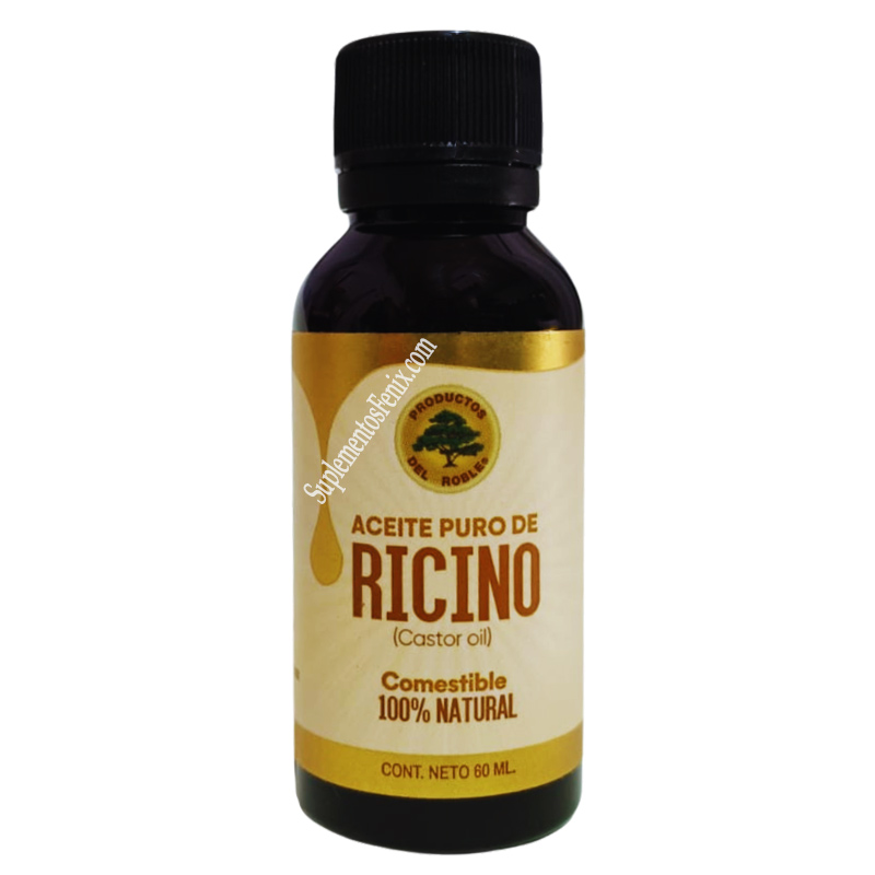 Aceite de ricino comestible del roble 60 ml