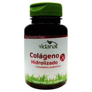 Colágeno Hidrolizado 120 tabletas Vidanat