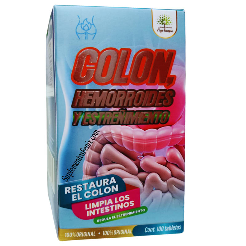 Colon y hemorroides 100 tabs Aya-huassca