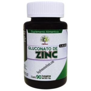 Gluconato de Zinc  90 tabs Aya-huassca