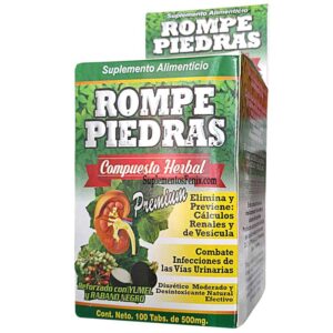Rompe piedras 100 tabs la fuerza de la salud