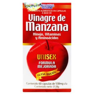 Vinagre de manzana 60 caps GN + VIDA