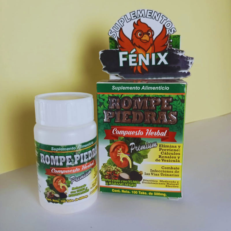 Rompe piedras 100 tabs la fuerza de la salud - Image 2