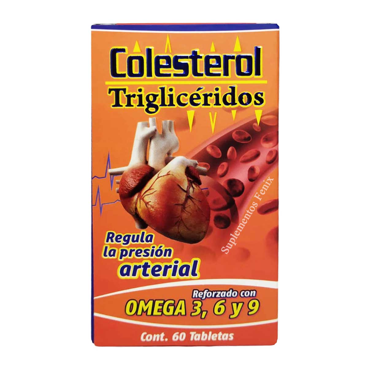 Colesterol y trigliceridos Living Nature 60 tabs