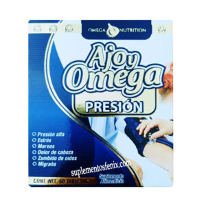 Ajo y Omega Presión 2 frascos