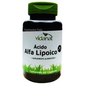 Ácido Alfa lipoico 60 caps Vidanat