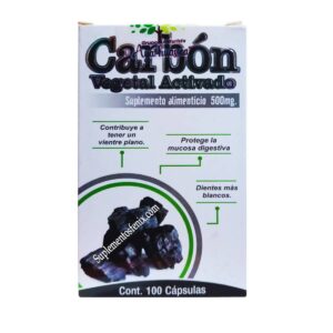 Carbon activado 100 caps Aya-huassca