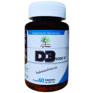 Vitamina D3 5000UI 60 TABS Aya-huassca