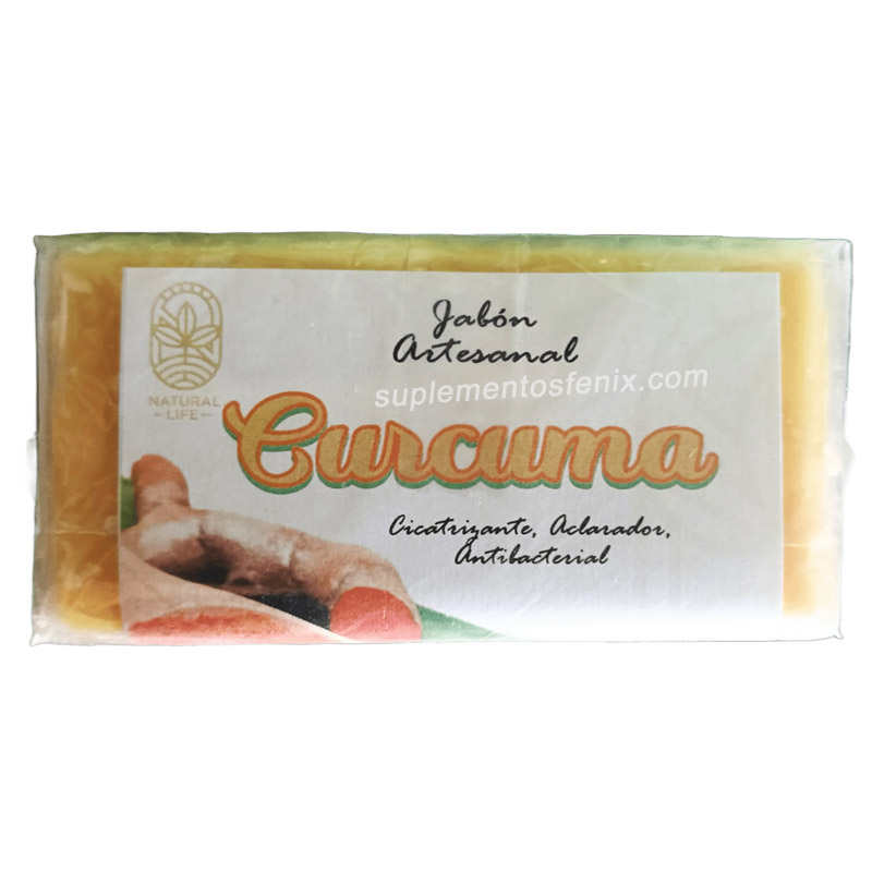 Jabon artesanal de Curcuma